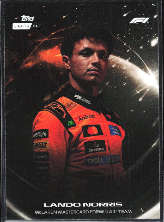 2026 Topps Formula 1 Lights Out Lights Out Lando Norris - framsida