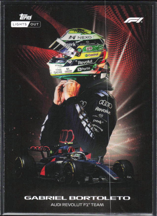 2026 Topps Formula 1 Lights Out Radiance Gabriel Bortoleto - framsida