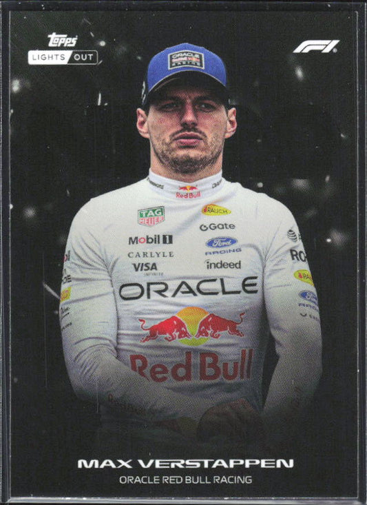 2026 Topps Formula 1 Lights Out Nero Max Verstappen - framsida