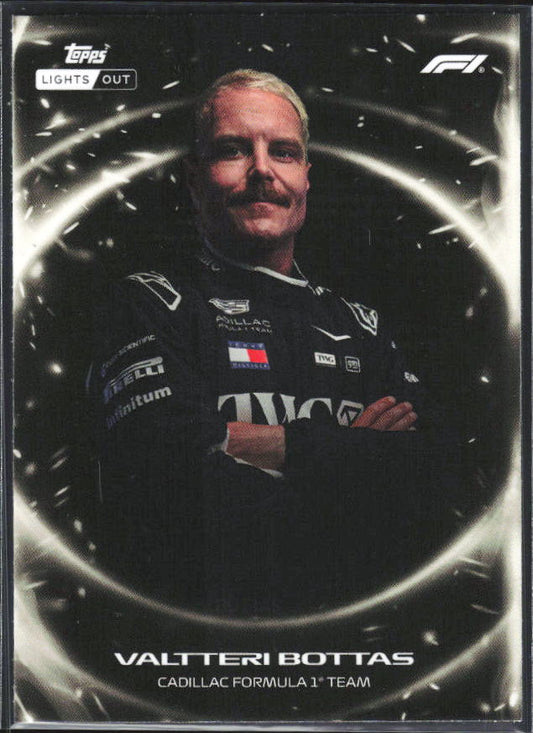2026 Topps Formula 1 Lights Out Ignite Valtteri Bottas - framsida