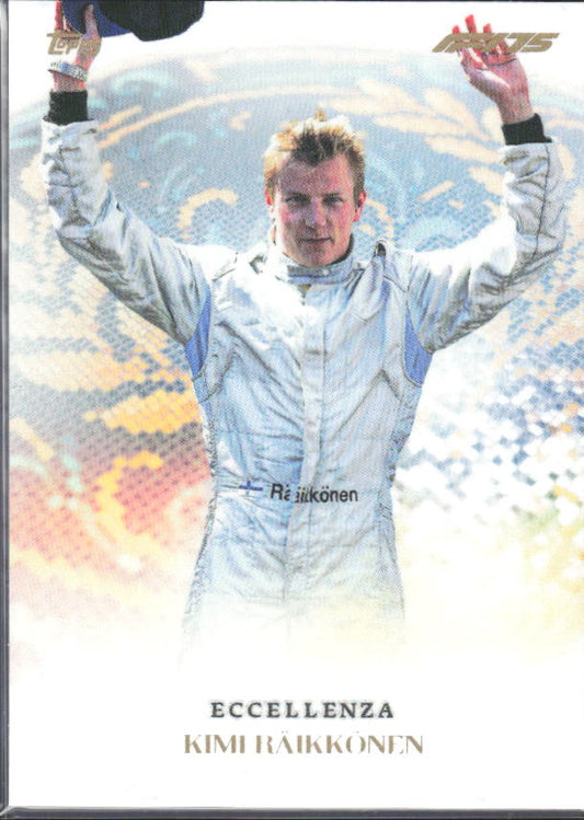 2025 Topps Formula 1 Eccellenza Supremo Kimi Räikkönen - framsida