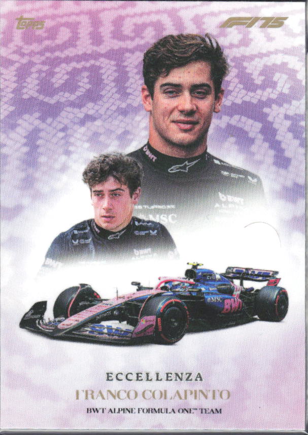 2025 Topps Formula 1 Eccellenza Trionfo Franco Colapinto - framsida