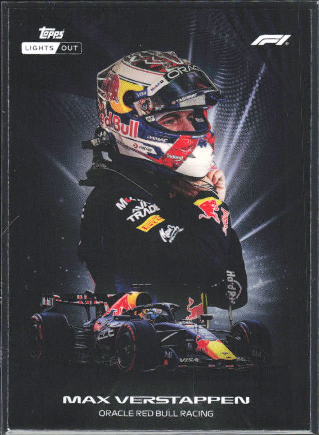 2026 Topps Formula 1 Lights Out Radiance Max Verstappen - framsida