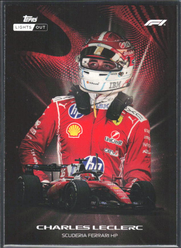 2026 Topps Formula 1 Lights Out Radiance Charles Leclerc - framsida