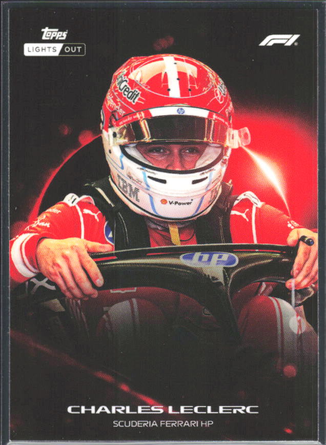 2026 Topps Formula 1 Lights Out Halo Charles Leclerc - framsida
