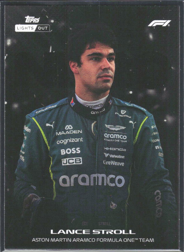 2026 Topps Formula 1 Lights Out Nero Lance Stroll - framsida