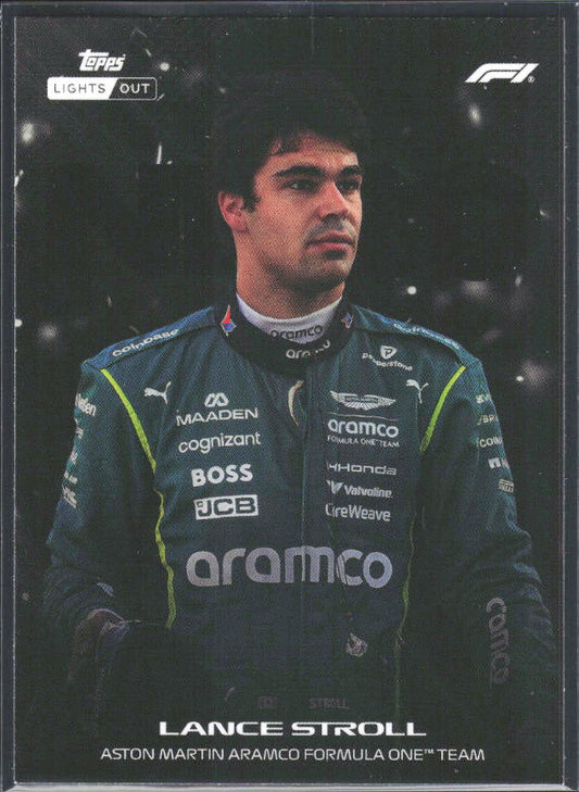 2026 Topps Formula 1 Lights Out Nero Lance Stroll - framsida