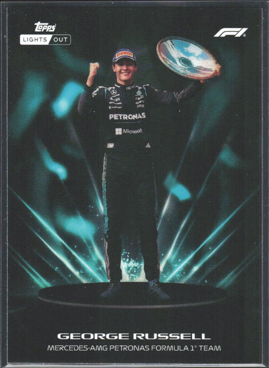 2026 Topps Formula 1 Lights Out Lumina George Russell - framsida