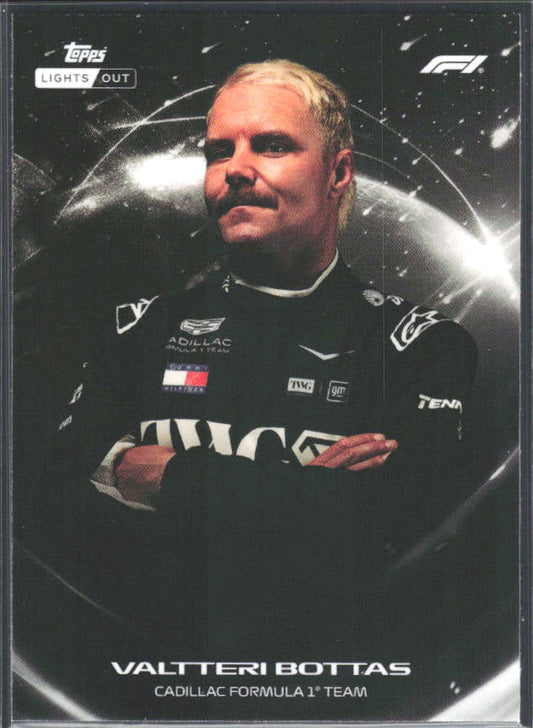 2026 Topps Formula 1 Lights Out Lights Out Valtteri Bottas - framsida