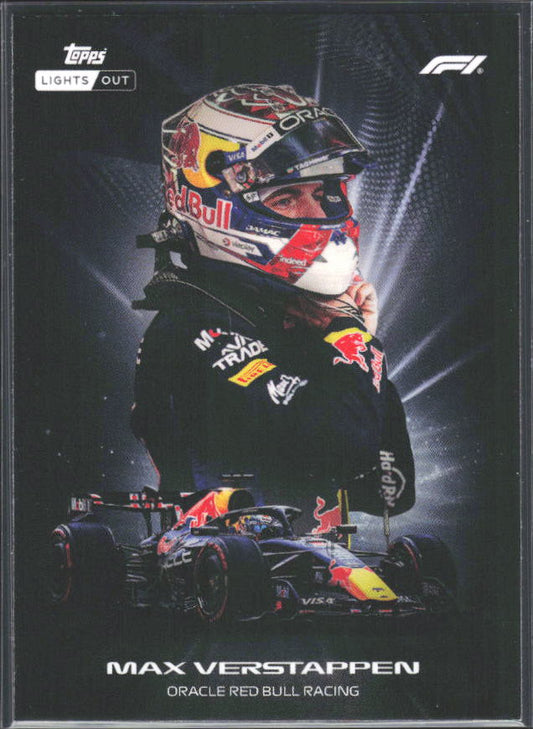 2026 Topps Formula 1 Lights Out Radiance Max Verstappen - framsida