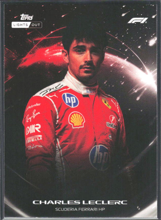2026 Topps Formula 1 Lights Out Lights Out Charles Leclerc - framsida