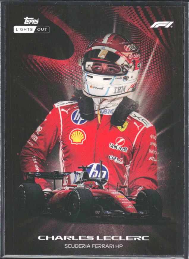 2026 Topps Formula 1 Lights Out Radiance Charles Leclerc - framsida
