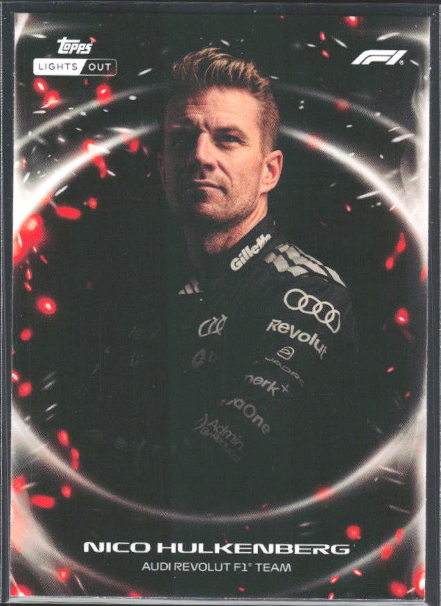 2026 Topps Formula 1 Lights Out Ignite Nico Hülkenberg - framsida