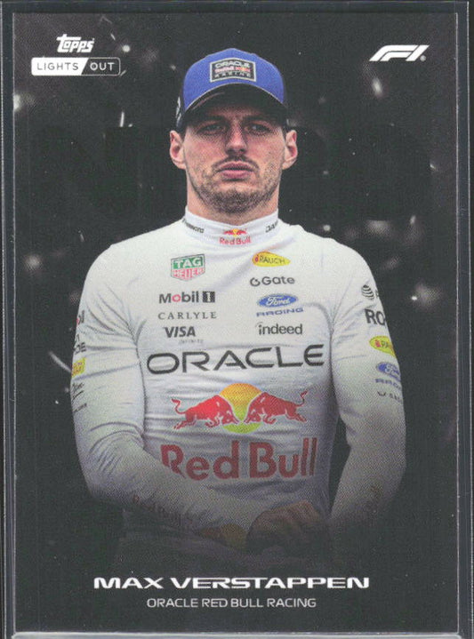 2026 Topps Formula 1 Lights Out Nero Max Verstappen - framsida
