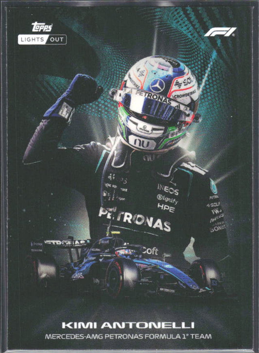 2026 Topps Formula 1 Lights Out Radiance Kimi Antonelli - framsida