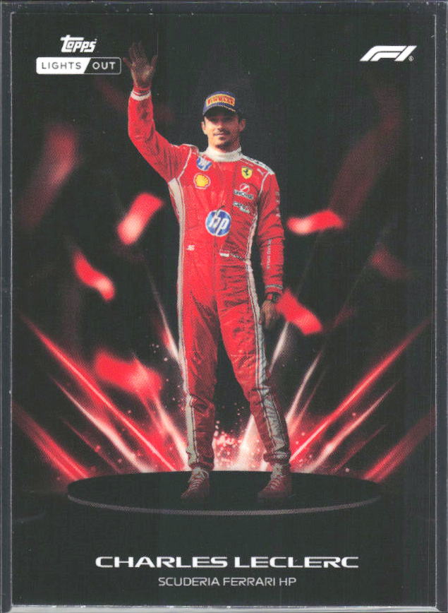 2026 Topps Formula 1 Lights Out Lumina Charles Leclerc - framsida