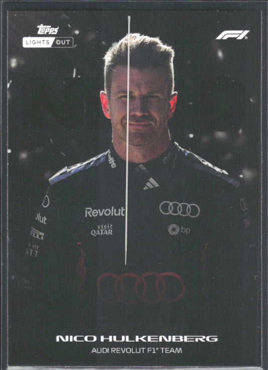 2026 Topps Formula 1 Lights Out Nero Nico Hülkenberg - framsida