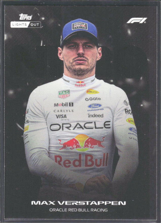 2026 Topps Formula 1 Lights Out Nero Max Verstappen - framsida
