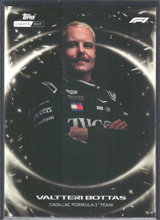 2026 Topps Formula 1 Lights Out Ignite Valtteri Bottas - framsida