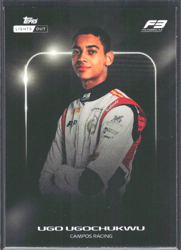 2026 Topps Formula 1 Lights Out Next Gen Ugo Ugochukwu - framsida