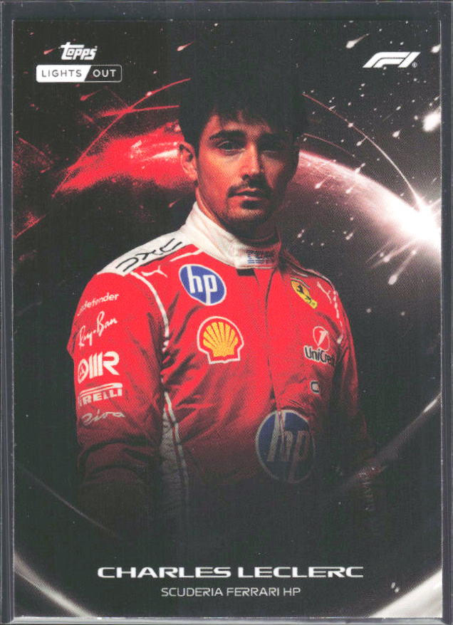2026 Topps Formula 1 Lights Out Lights Out Charles Leclerc - framsida