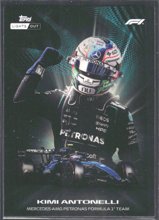 2026 Topps Formula 1 Lights Out Radiance Kimi Antonelli - framsida