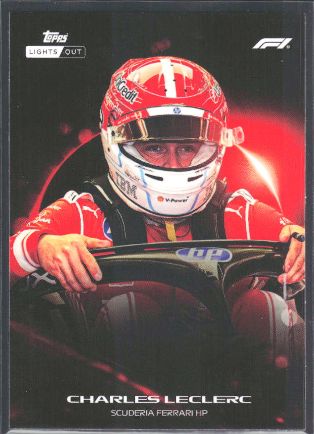 2026 Topps Formula 1 Lights Out Halo Charles Leclerc - framsida