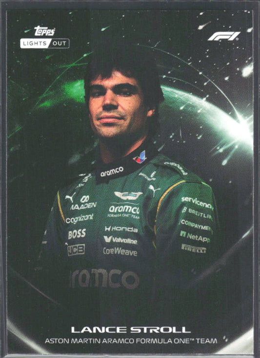 2026 Topps Formula 1 Lights Out Lights Out Lance Stroll - framsida