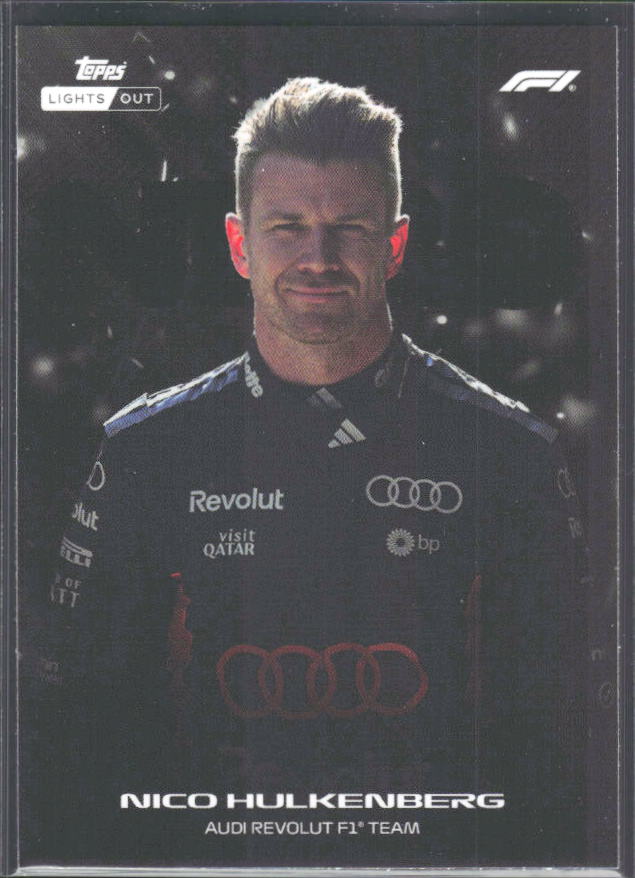 2026 Topps Formula 1 Lights Out Nero Nico Hülkenberg - framsida