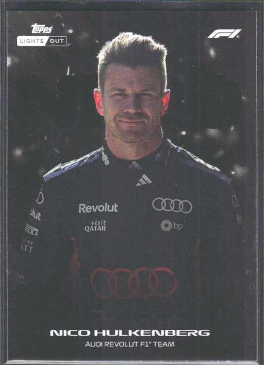 2026 Topps Formula 1 Lights Out Nero Nico Hülkenberg - framsida