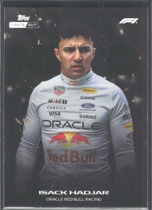 2026 Topps Formula 1 Lights Out Nero Isack Hadjar - framsida