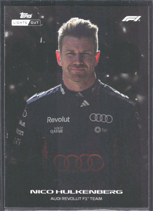2026 Topps Formula 1 Lights Out Nero Nico Hülkenberg - framsida