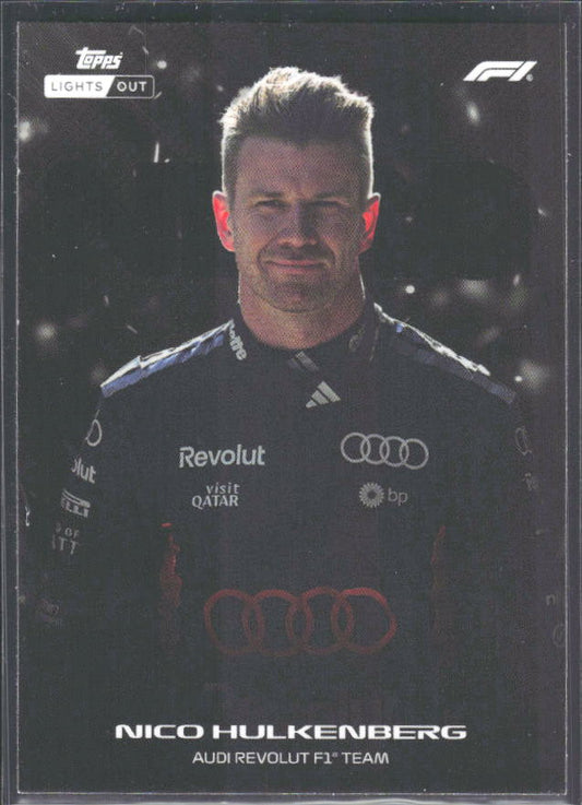 2026 Topps Formula 1 Lights Out Nero Nico Hülkenberg - framsida