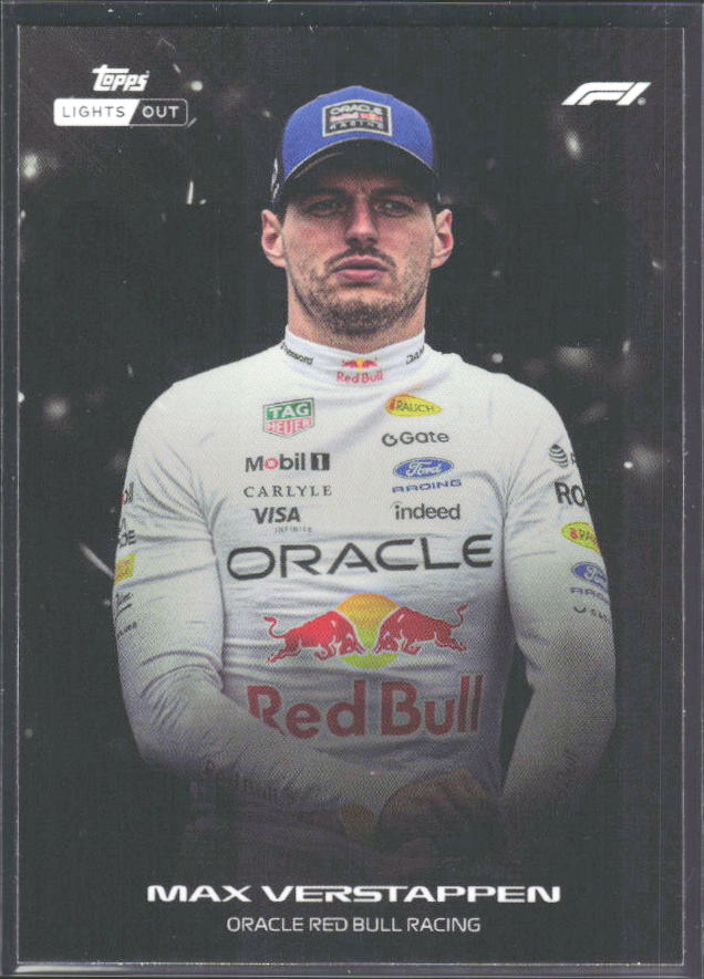 2026 Topps Formula 1 Lights Out Nero Max Verstappen - framsida