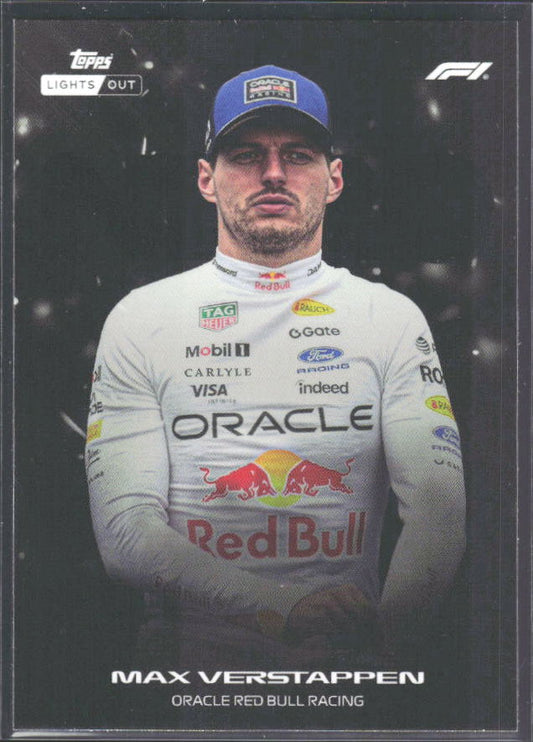 2026 Topps Formula 1 Lights Out Nero Max Verstappen - framsida
