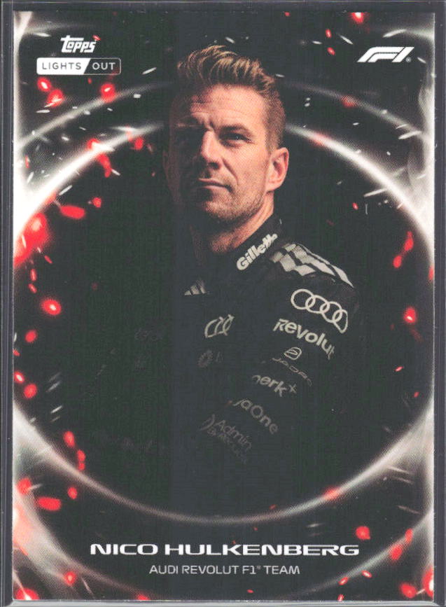 2026 Topps Formula 1 Lights Out Ignite Nico Hülkenberg - framsida