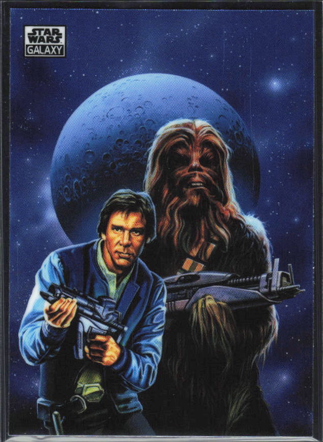2026 Topps Star Wars Chrome Galaxy #95 Smugglers - framsida