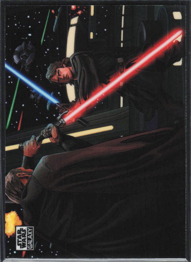 2026 Topps Star Wars Chrome Galaxy #32 The Rematch - framsida