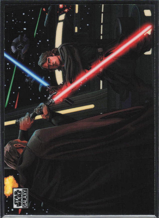 2026 Topps Star Wars Chrome Galaxy #32 The Rematch - framsida