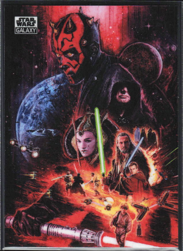 2026 Topps Star Wars Chrome Galaxy #14 The Chosen One - framsida