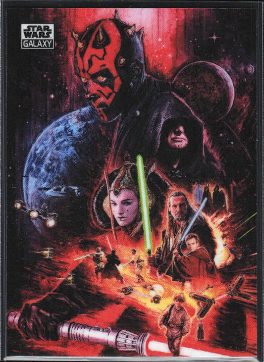 2026 Topps Star Wars Chrome Galaxy #14 The Chosen One - framsida