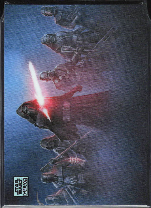 2026 Topps Star Wars Chrome Galaxy #11 The Knights of Ren Refractor - framsida