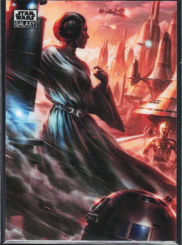2026 Topps Star Wars Chrome Galaxy #61 Last Look Back - framsida