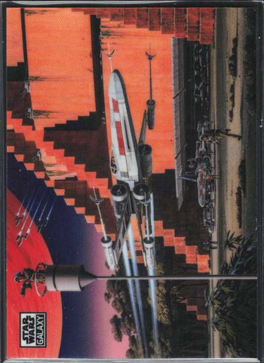 2026 Topps Star Wars Chrome Galaxy #84 Rebel Base - framsida