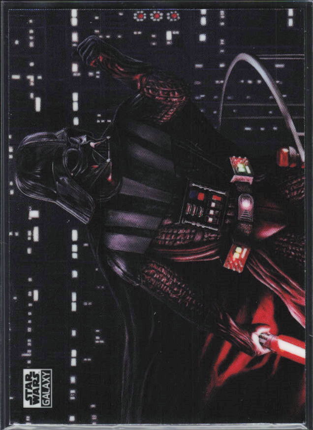 2026 Topps Star Wars Chrome Galaxy #53 Power of the Dark Side - framsida