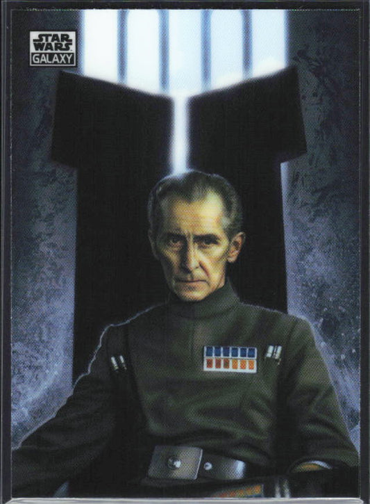 2026 Topps Star Wars Chrome Galaxy #15 Tarkin - framsida