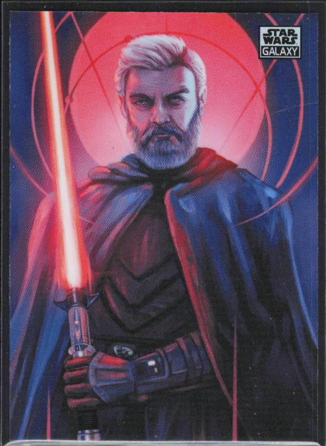 2026 Topps Star Wars Chrome Galaxy #54 The Seeker Refractor - framsida