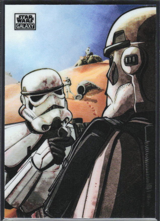 2026 Topps Star Wars Chrome Galaxy #26 Look Sir, Droids! - framsida