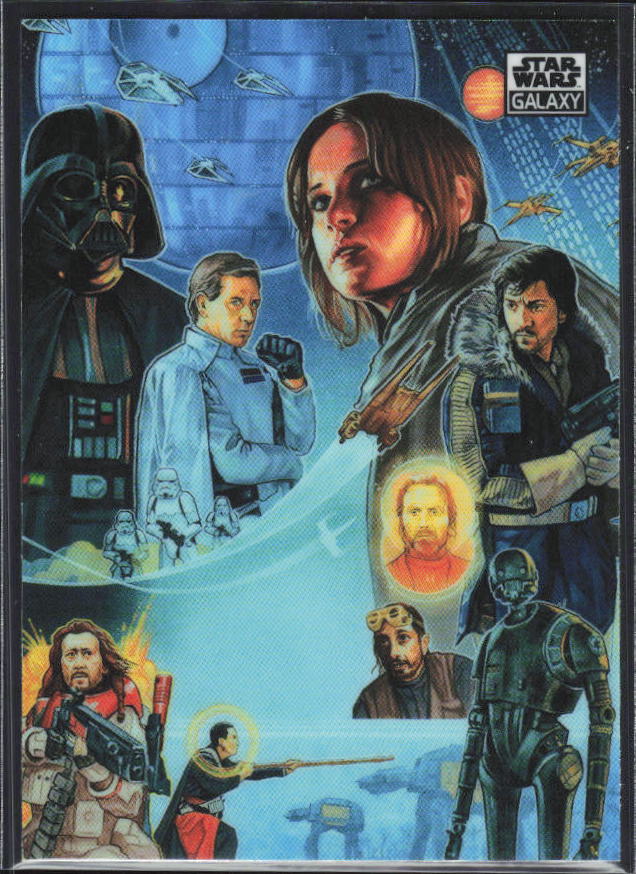 2026 Topps Star Wars Chrome Galaxy #50 Save the Dream - framsida