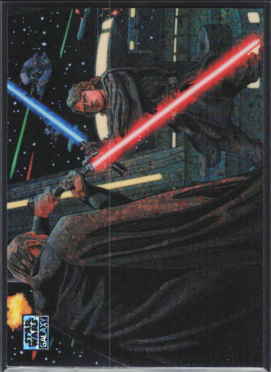2026 Topps Star Wars Chrome Galaxy #32 The Rematch - framsida